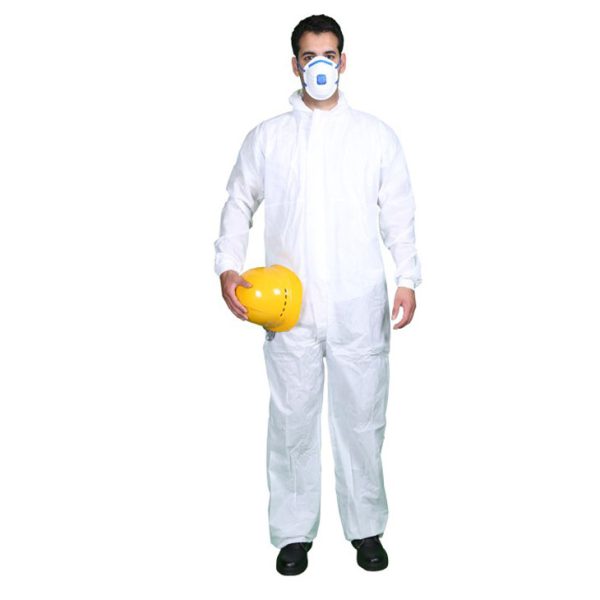 white Protective Coverall