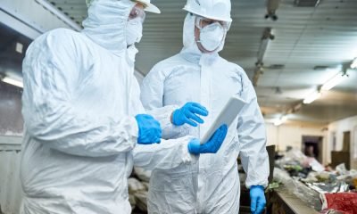 disposable hazmat suit