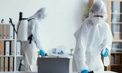 PPE for Disinfecting Work