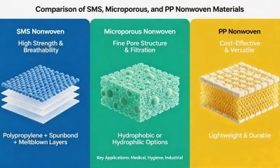 SMS VS Microporous VS PP