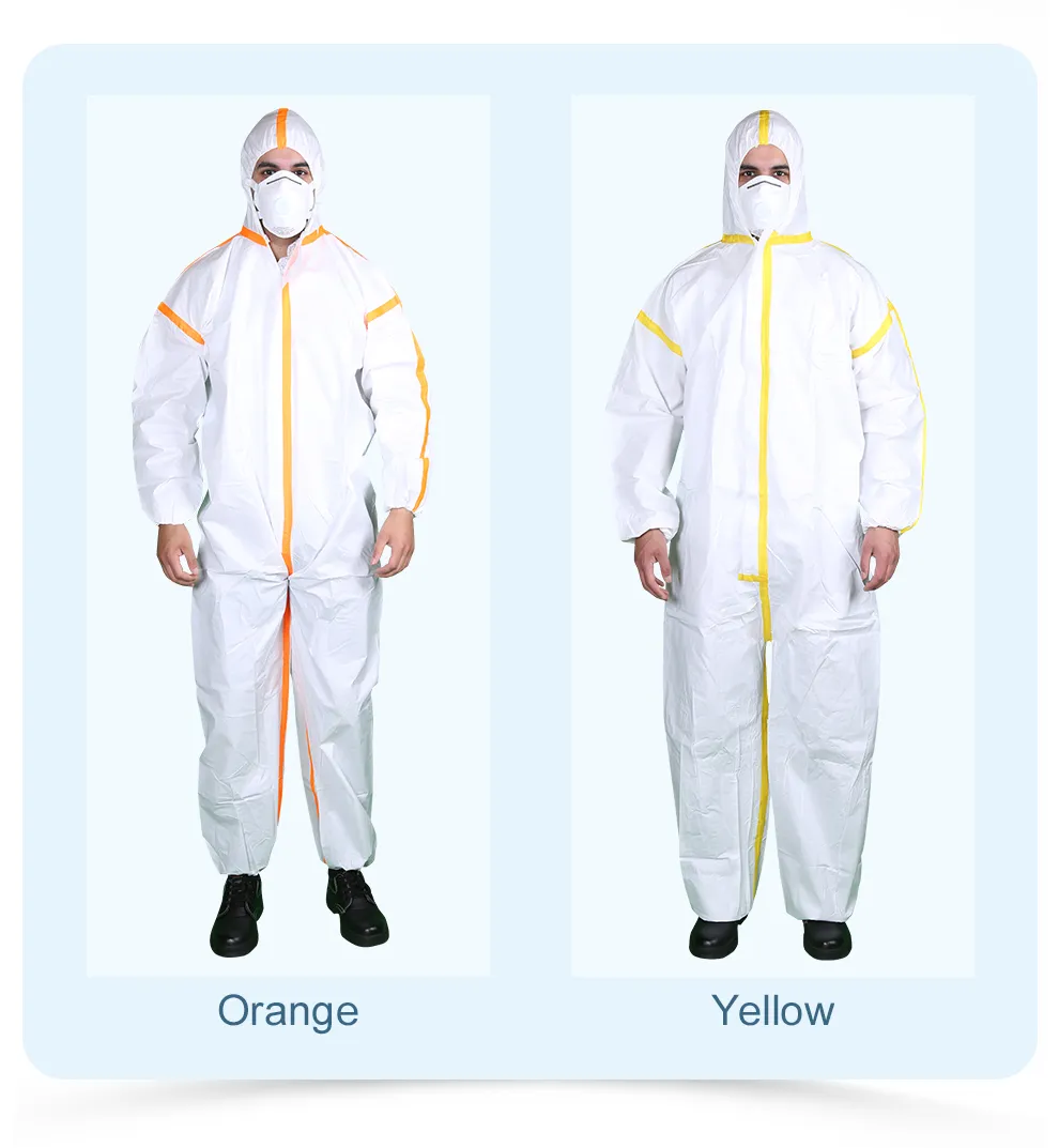 Disposable Coverall With Tape