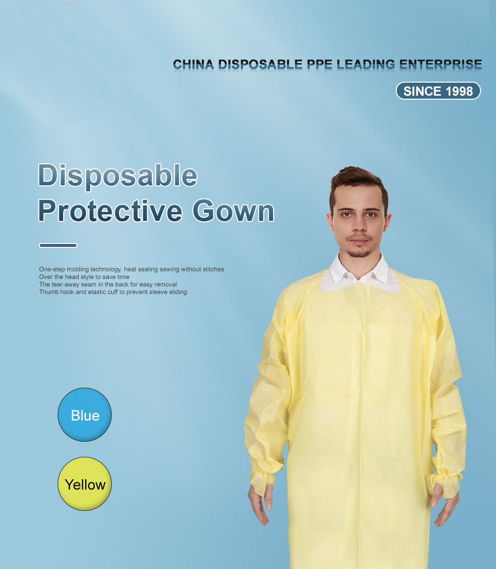 Hospital Isolation Gowns Wholesale Disposable Isolation Gown