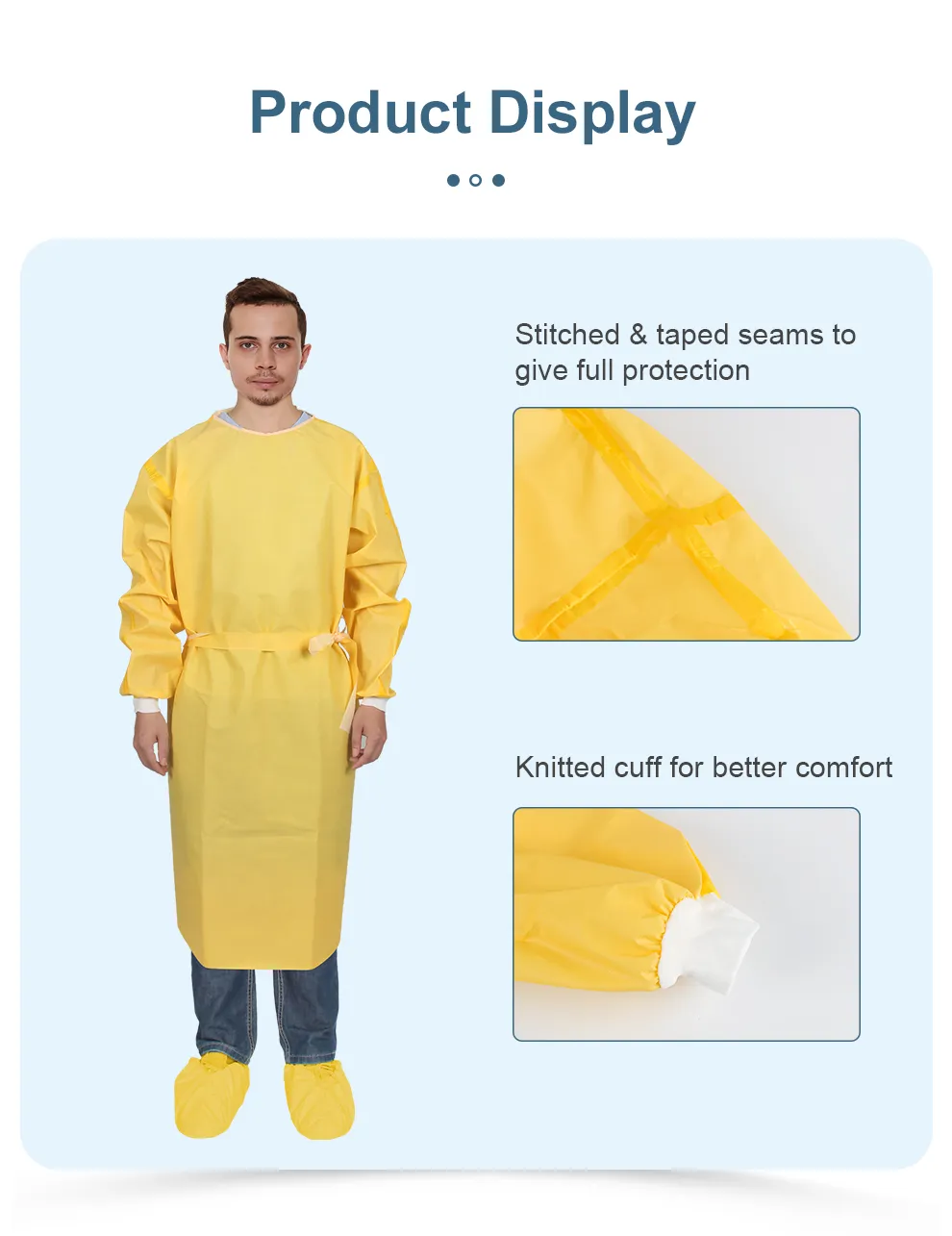 Yellow Isolation Gown