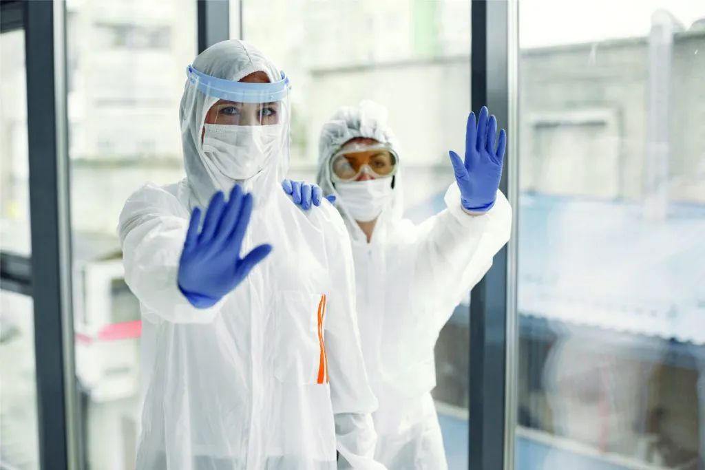 What are disposable coveralls made of? 8 polypropylene-disposable-coveralls