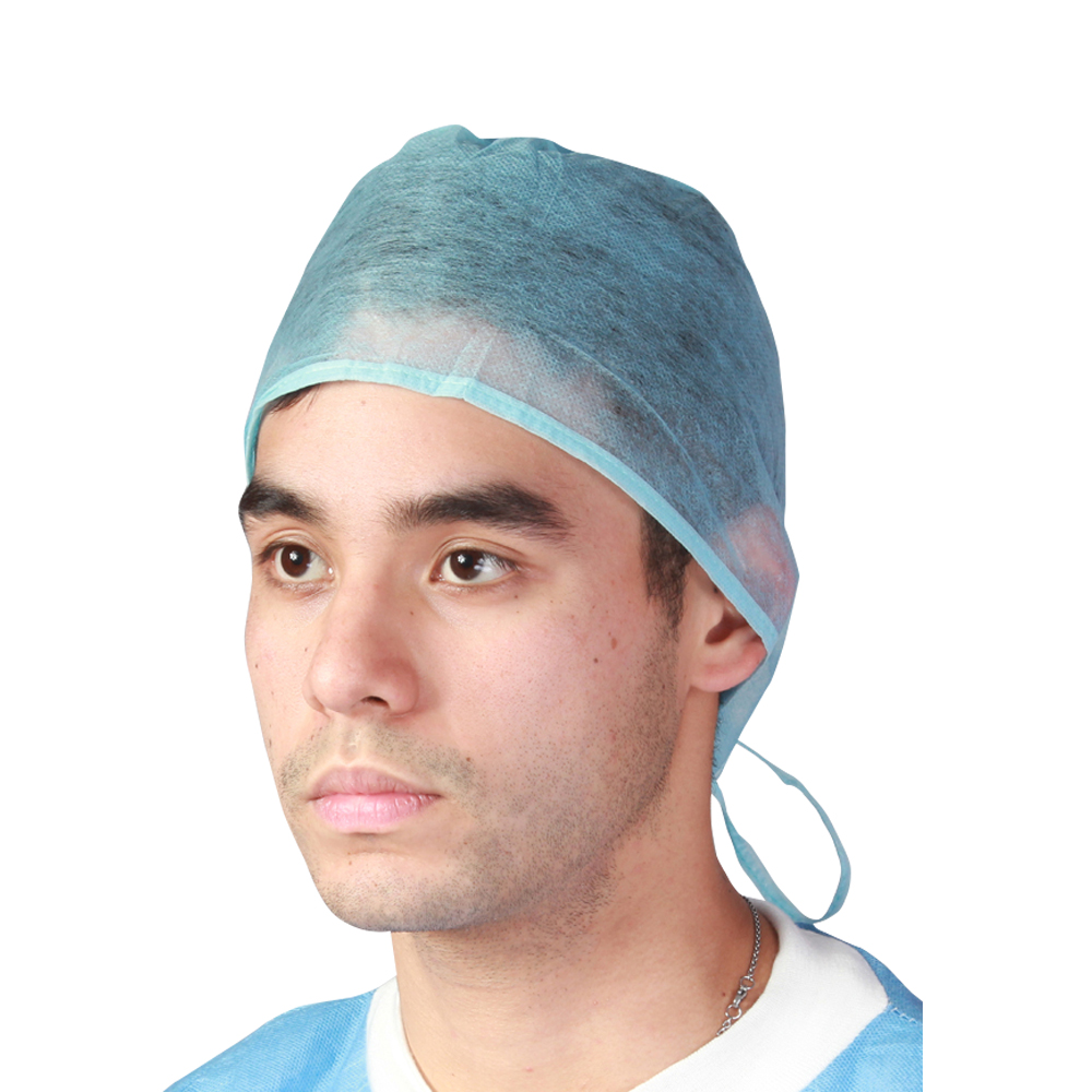 Omnia Surgical Hair Caps With Adjustable Laces Blue Pk100 - Medical4U  Medical Supplies