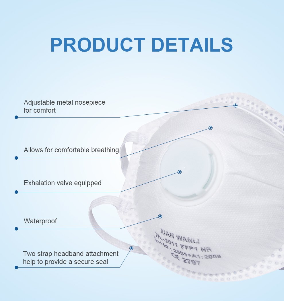 FFP1 Valved Disposable Respirator 04