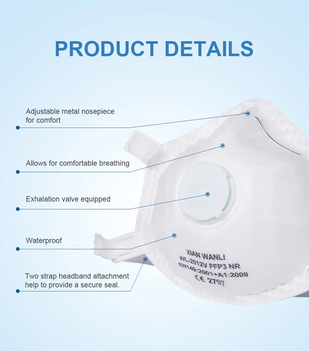 FFP3 Valved Respirator 7 FFP3 Valved Respirator