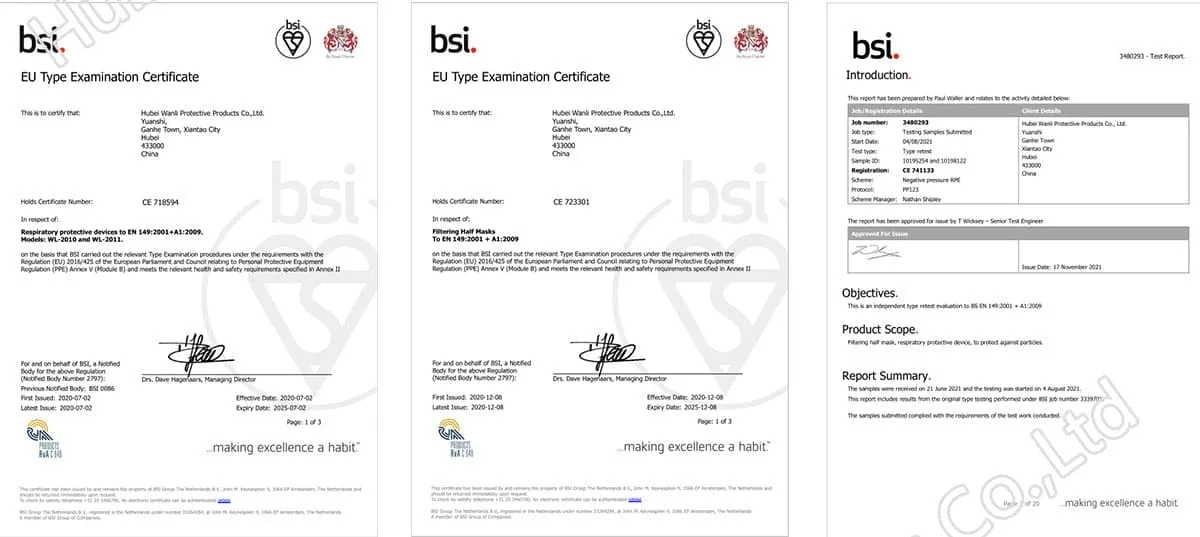 Certification