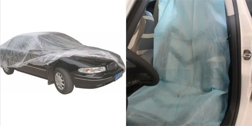 What are the common uses of non woven fabrics? 3 automobile