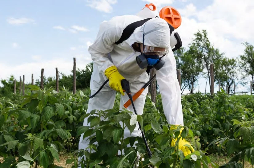 coverall for pesticide spraying