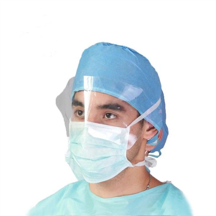 disposable-non-woven-face-mask-with-shield