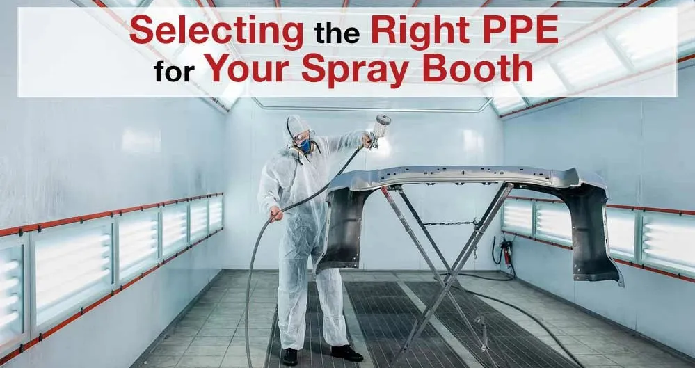 PPE for spray painting