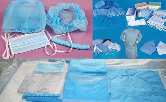 Work wear textile in medical sector