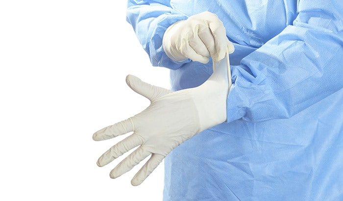 Put on a Sterile Gown