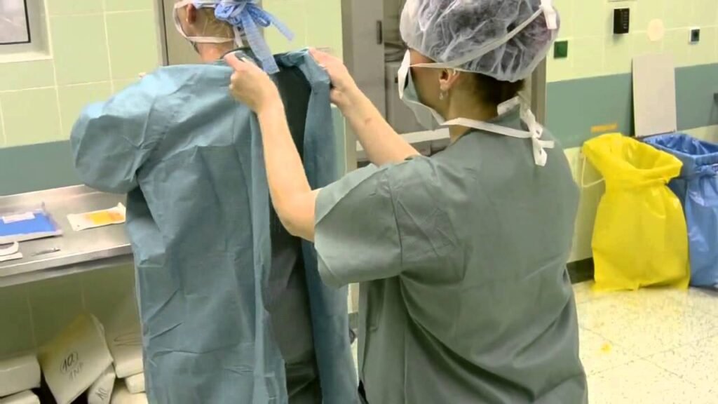 Put on a Sterile Gown