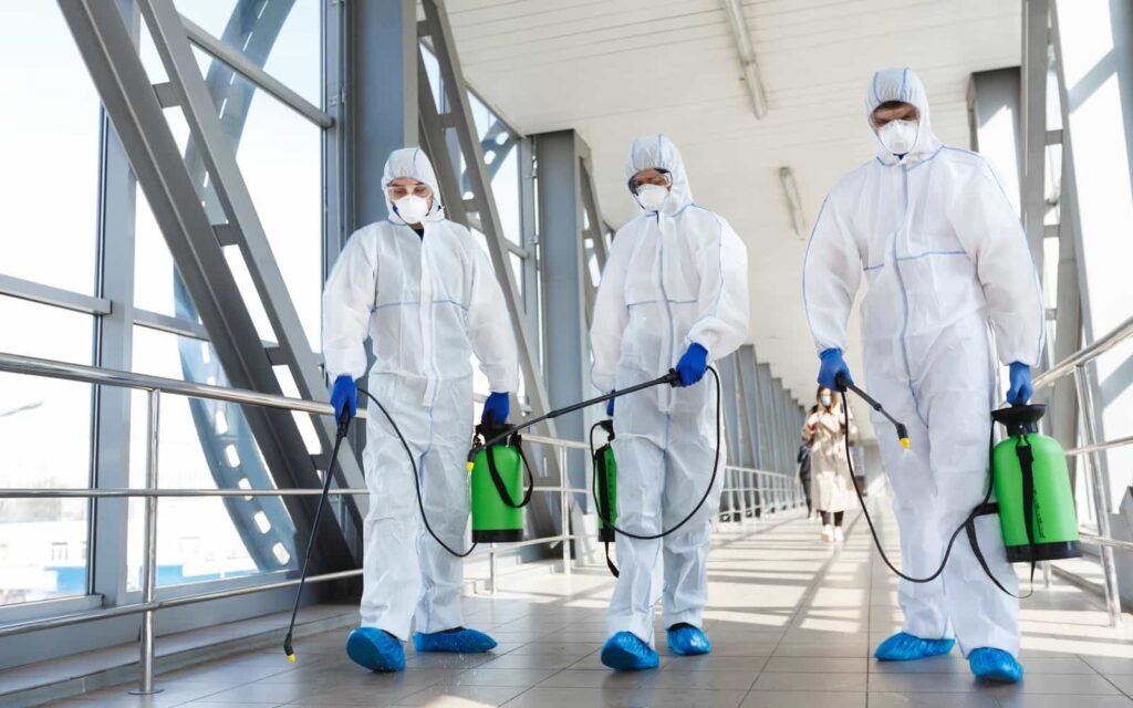 Personal Protective Equipment for Disinfecting Work