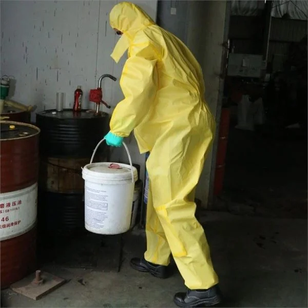 Yellow Disposable Coverall: The Ultimate Protective Wear for Safety and Efficiency 1 yellow disposable coverall