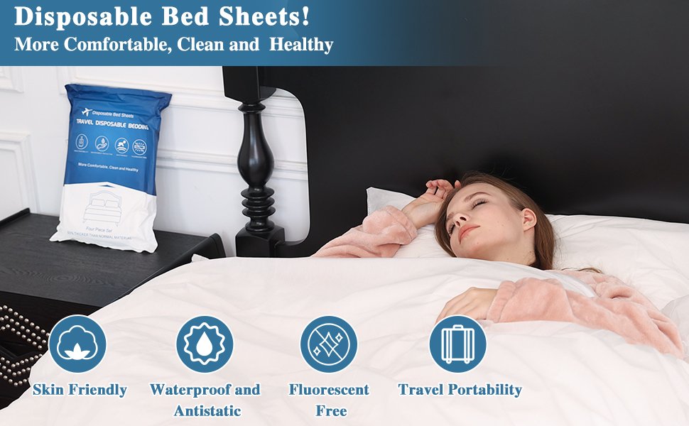 Disposable Bed Sheets for Hotel and Travel: The Ultimate Guide for Hygiene-Focused Travelers and Hotels 1 Disposable Bed Sheets for Hotel and Travel
