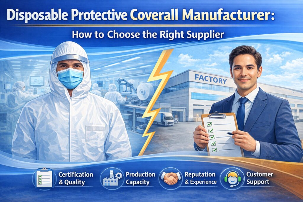 Disposable Protective Coverall Manufacturer