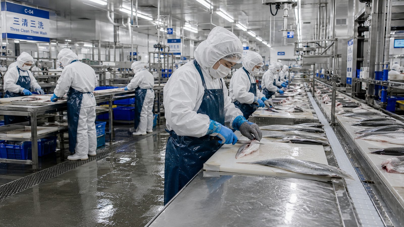 Best Disposable Coveralls for Seafood Processing Plants | Food Safety Protective Clothing 1 Best Disposable Coveralls for Seafood Processing Plants