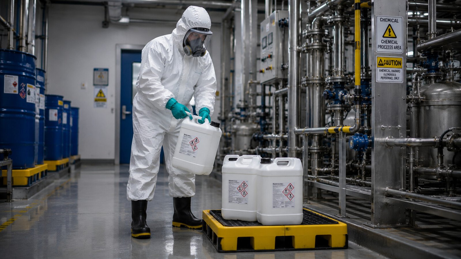 Type 3 vs Type 4 Chemical Coveralls: What Is the Difference? 3 full-body white disposable Type 3 protective coverall with hood