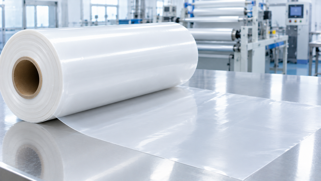 PE Lamination Film for Nonwoven Fabric: Applications, Specifications, and Sourcing Guide 1 white polyethylene lamination film roll
