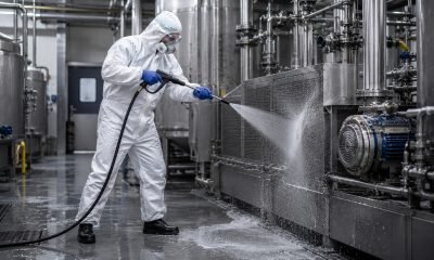 chemical spray cleaning